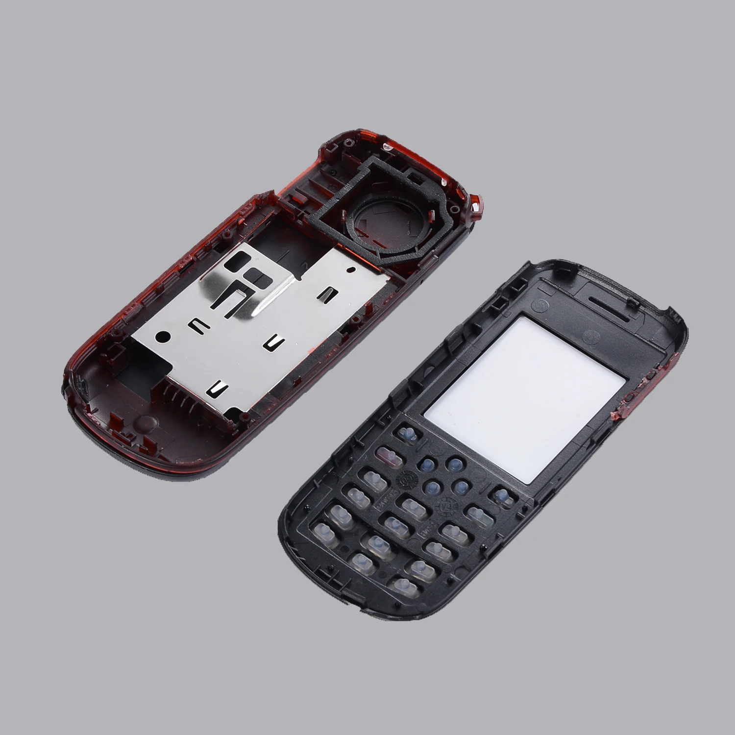 Чехол с полным корпусом для Nokia 1661 задняя крышка аккумулятора клавиатура