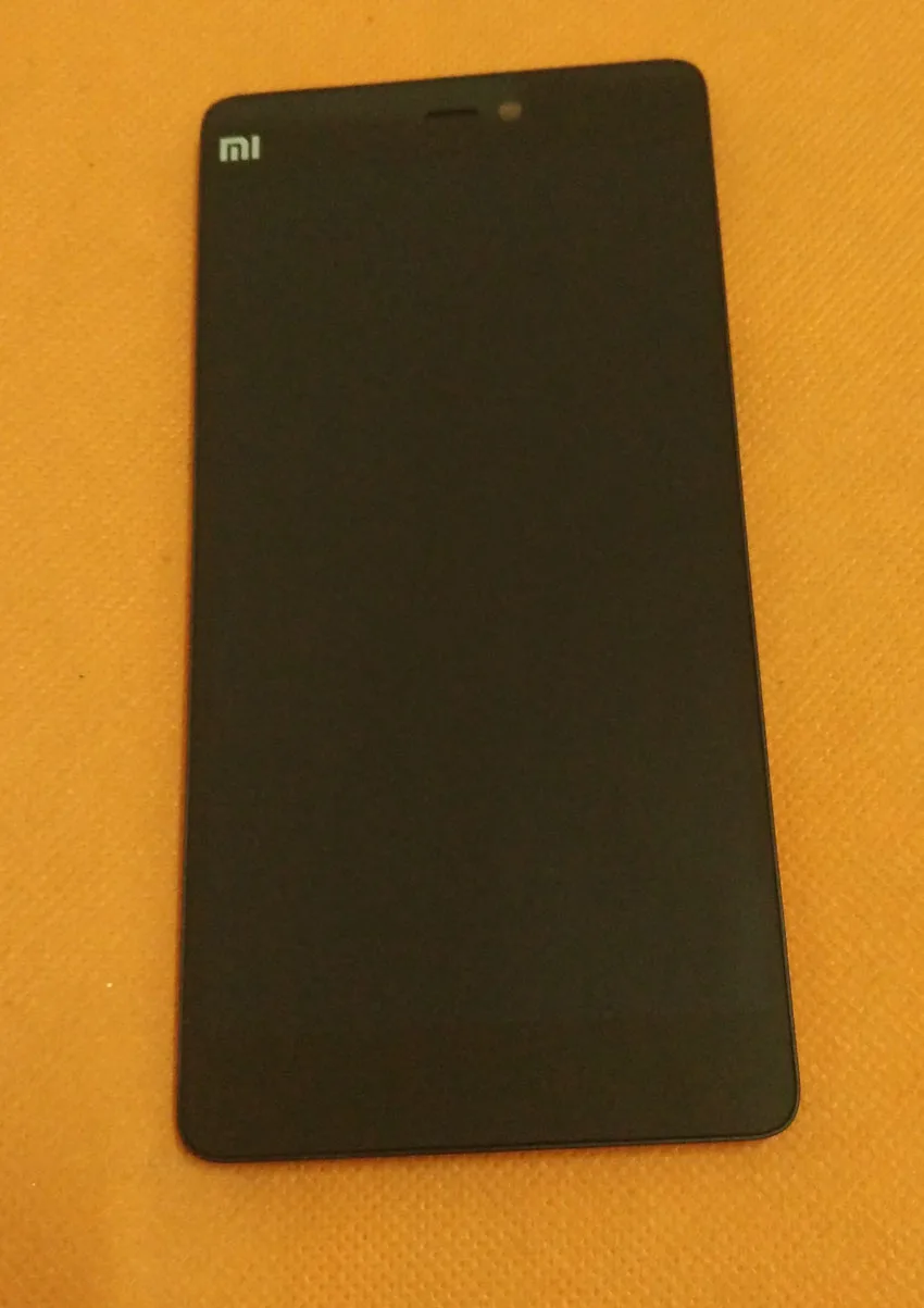 

Used Original LCD Display +Digitizer Touch Screen+ Frame for Xiaomi Mi4c Mi 4c Snapdragon 808 Hexa Core 5.0 inch Free shipping