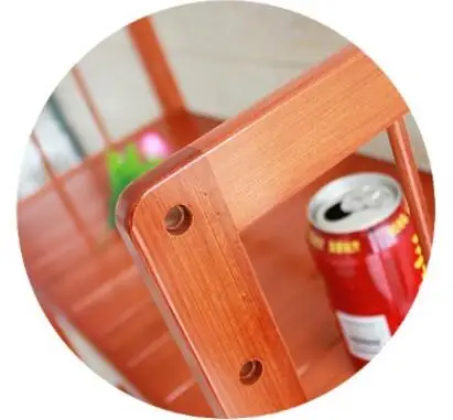 99*50*33 سنتيمتر الأطفال الخيزران غرفة المعيشة الكتب الخشب خزانة ثلاثة طبقة تخزين الرف تخزين الرف