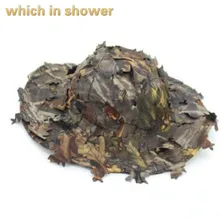 Который в душ Bionic Панама для мужчин и женщин широкими полями камуфляж Рыбалка шапка листьев Рыбак Пеший Туризм джунгли шляпа от солнца gorras