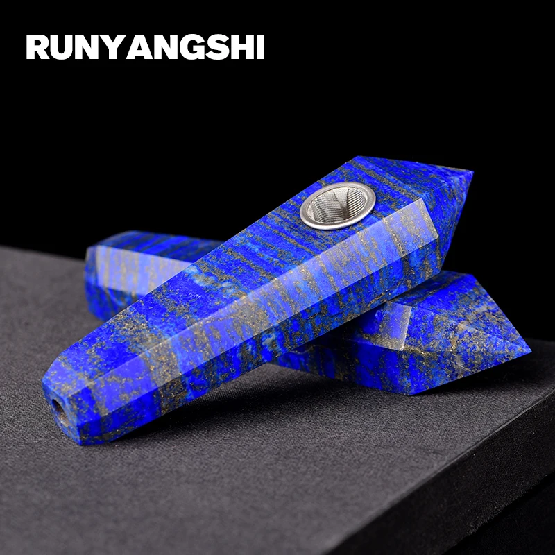 

Runyangshi Crystal Smoking Pipe Strainer Quartz Stone Healing Wand 1 Pc Smoke Pipe High Quality YQ03