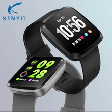 Kinyo KYP-001 Smart Watch High Definition Big screen Bluetooth 4.0 Heart Rate Monitoring Smart Band Wristband pk mi band3