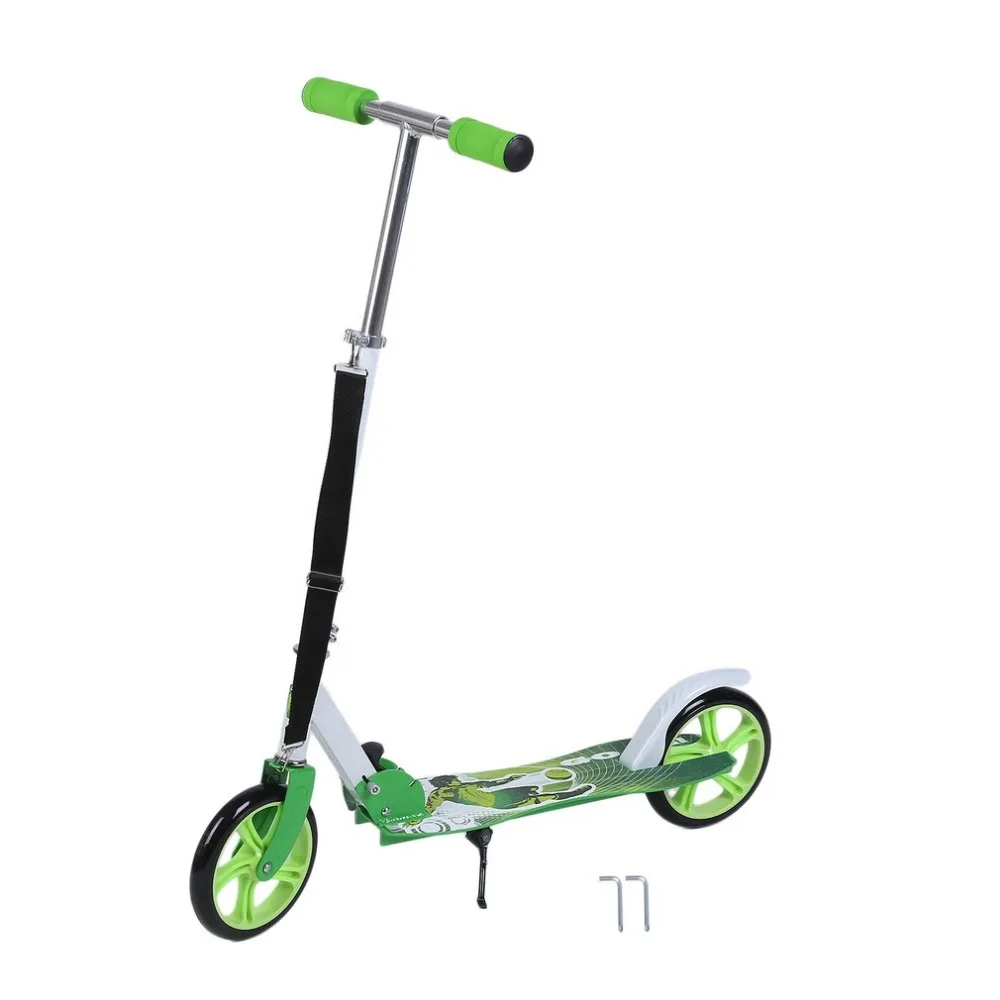 Volwassen kinderen kick Scooter Opvouwbare Twee 205mm Wiel Hoogte Verstelbare Scooter Draagbare Fiets Urban Campus transport Volwassen kinderen kick Scooter Opvouwbare Twee 205mm Wiel Hoogte Verstelbare Scooter Draagbare Fiets Urban Campus transport