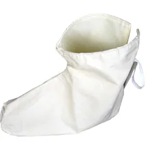 1 пара, новинка,, белый хлопок двойной слой, носки для шахтера, резиновые сапоги теплые дышащие износостойкие носки для страховки