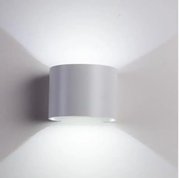 12W Modern Brief Round Cube Adjustable Surface Mounted Outdoor LED Wall Light Waterproof Wall Sconce Lamp For Corridor Porch