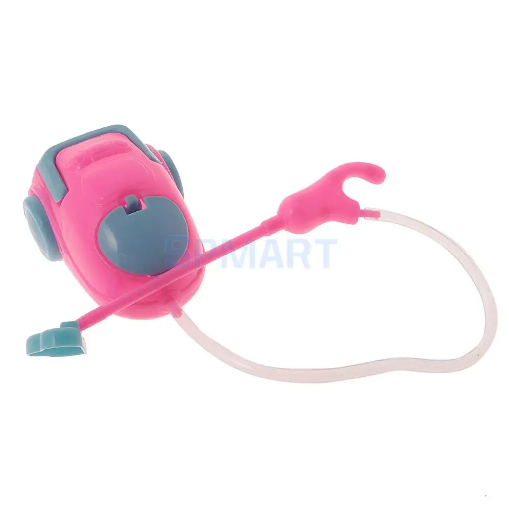 

Kids Toy 1/6 Dollhouse Mini Plastic Vacuum Cleaner for baby FR Momoko BJD SD Dolls House Furniture Toy Doll Accessories