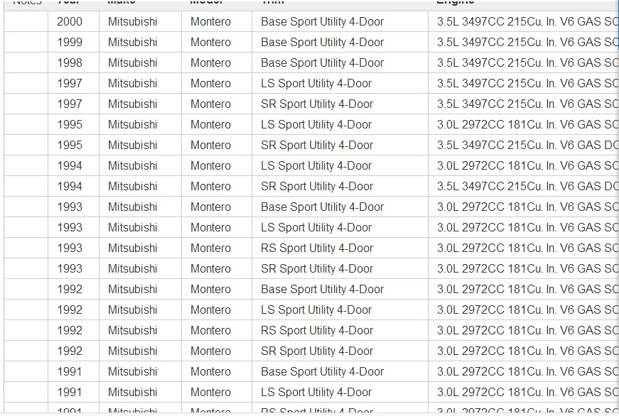 Задний левый двери центральный привод замка для Mitsubishi Pajero Montero 2 II 90-04 MB669753 MB-669753 CB669753-A