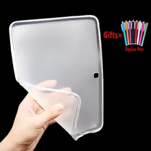 Экологически чистый силиконовый чехол для планшета samsung Galaxy Tab 4 10,1 T530 T531 T533 T535 Funda Coque Shell Capa(China)