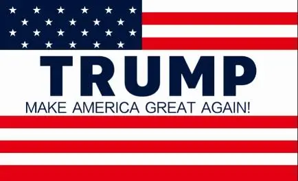 Red Double Sided 3x5 3'x5' Rough Tex 68D Flag Details about   Trump Make America Great Again 