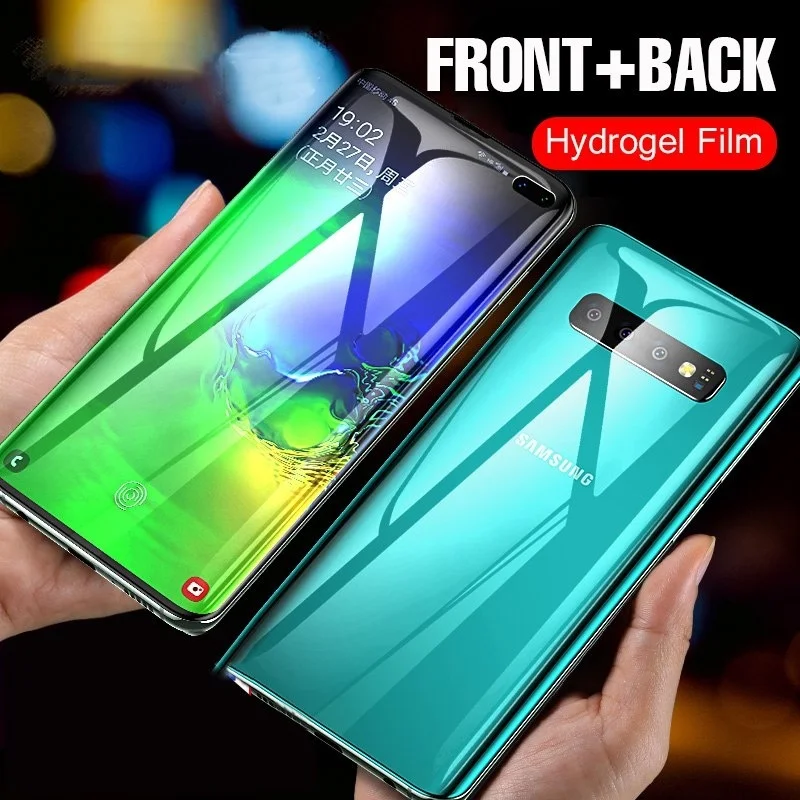 

Schermbeschermer Hydrogel Film For Samsung Galaxy A70 A50 S10 S9 S8 Plus Note 9 8 Screenprotector Protection Screen Protektor