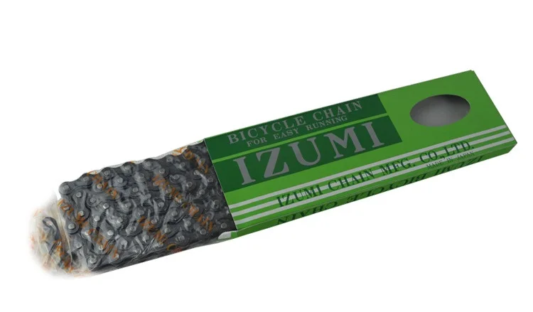 2019 Новое поступление японская велосипедная цепь IZUMI с одной скоростью CHIAN/FIX GEAR