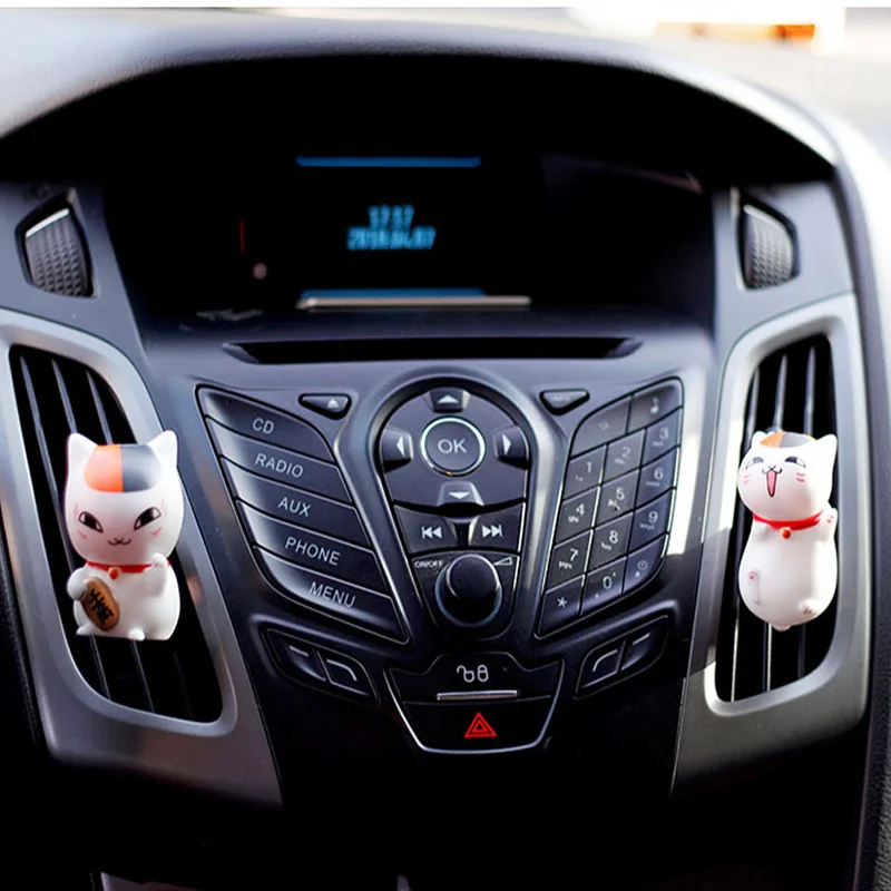 Модный освежитель воздуха с Освежителем воздуха для автомобиля в виде кошки, освежитель воздуха в японском китайском стиле, Ароматический диффузор, украшение для автомобиля