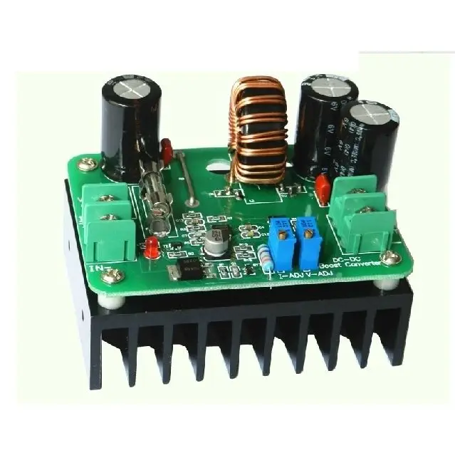 

600W Adapter/Power Supply Module DC10~60V to 12~80V 10A Adjustable Voltage Regulator charger/Power Converter/Driver Module
