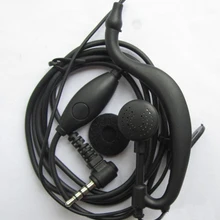 5 шт. 3,5 мм Джек Y Plug G-Форма гарнитура наушник PTT для Yaesu Vertex радио VX-10, VX-14, VX-17 VX-1R, VX-2R, VX-3R