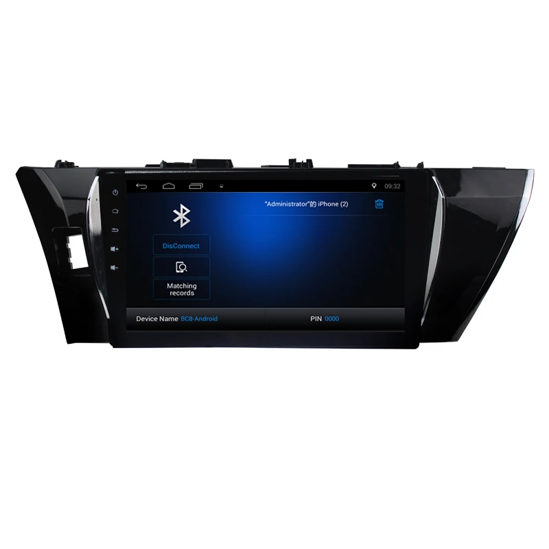 Sale 10.2 inch Android 8.1! car dvd player for Toyota corolla 2014 15 16 radio dvd GPS navigation 3G WIFI OBD DVR CAMERA FM AM BT USB 4