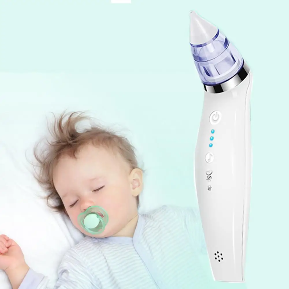 Бесшумный Детский носовой аспиратор Электрический Нос очиститель Sniffling оборудование безопасный гигиенический нос очиститель носа для новорожденных малышей