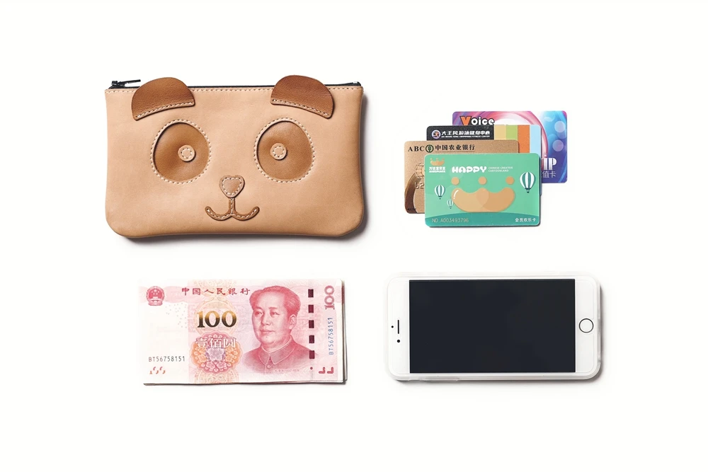 leather phone wallet