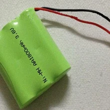 2 шт/партия 3,6 В AA 1800 mAh Ni-MH пакет перезаряжаемых батарей батареи телефона