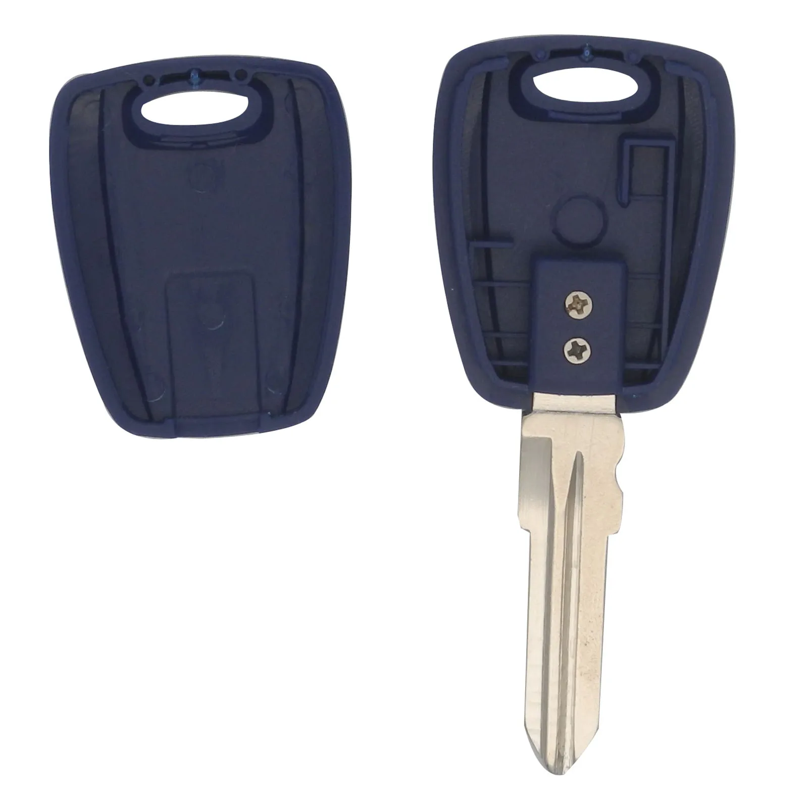 Keyforkess 30 pz/lotto Per Fiat Auto Chiave Borsette Per Fiat 500 Ducato Transponder SIP22 /GT15R Uncut Lama Chiave Blu caso in bianco - HTB1gVDgaovrK1RjSspcq6zzSXXae
