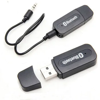 

USB Wireless Bluetooth Music Stereo Receiver Adapter 3.5mm Jack Bluetooth Receiver Connect AMP Dongle Audio Home Speaker