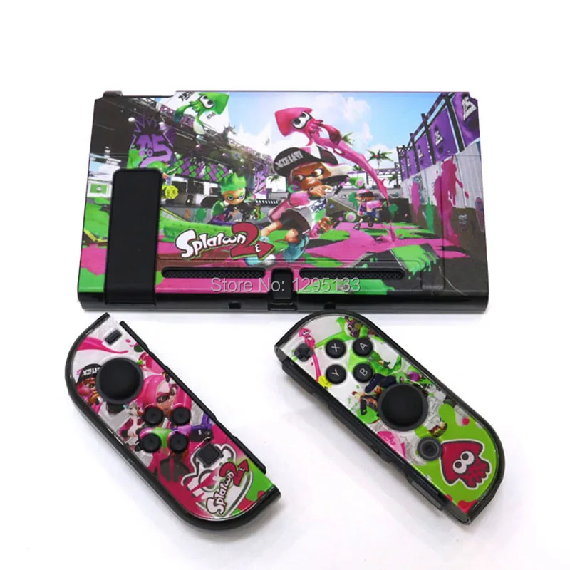 DIY Plastic Protective Decel Shell Hard Case Cover For Nintend Switch Game Console Protector for Joy-con Grip Controller (14)