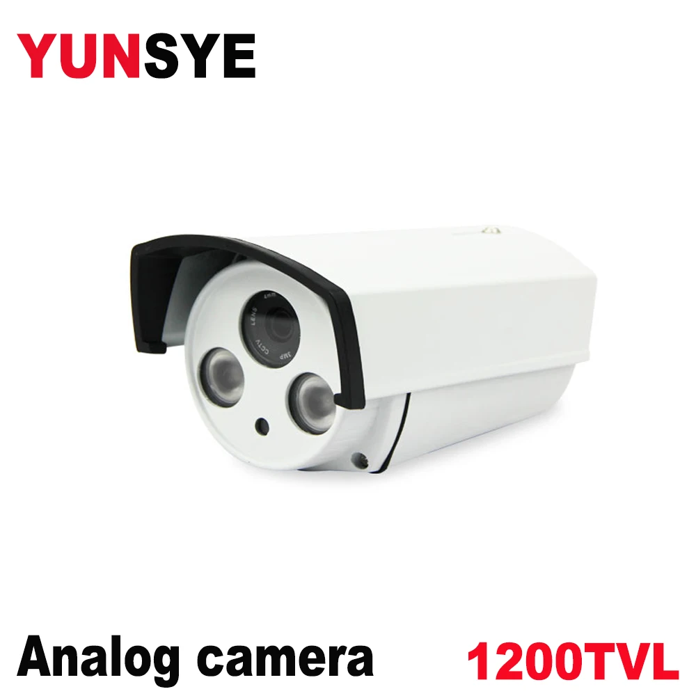 NEW Analog High Definition Surveillance Infrared Camera 1200tvl CCTV