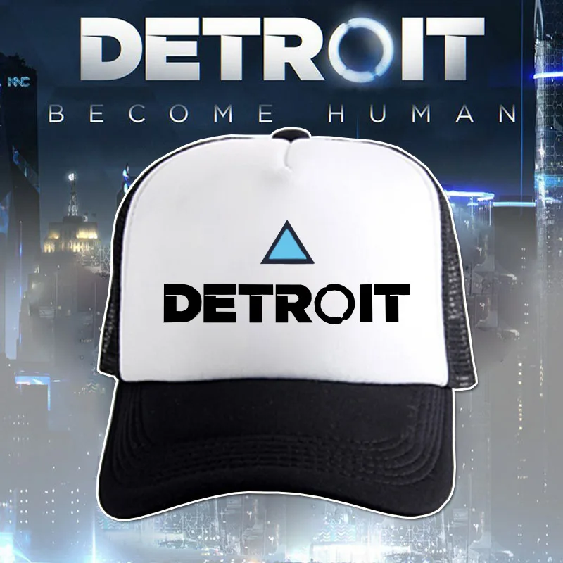 

Game Detroit: Become Human Connor Incarnate Adjustable Cap Hat Unisex Cosplay For Halloween Free Shipping