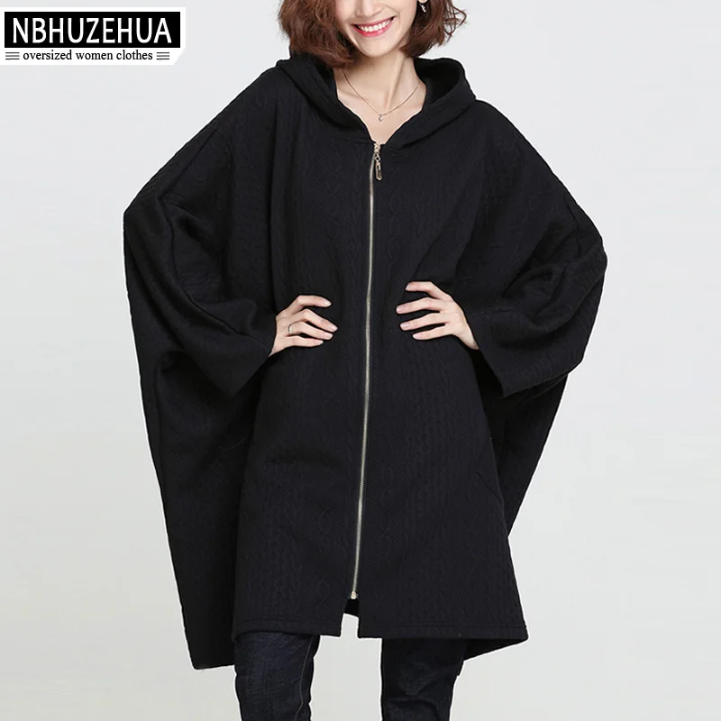 2019 Women Casual Spring Autumn Long Sleeve Loose Hooded
