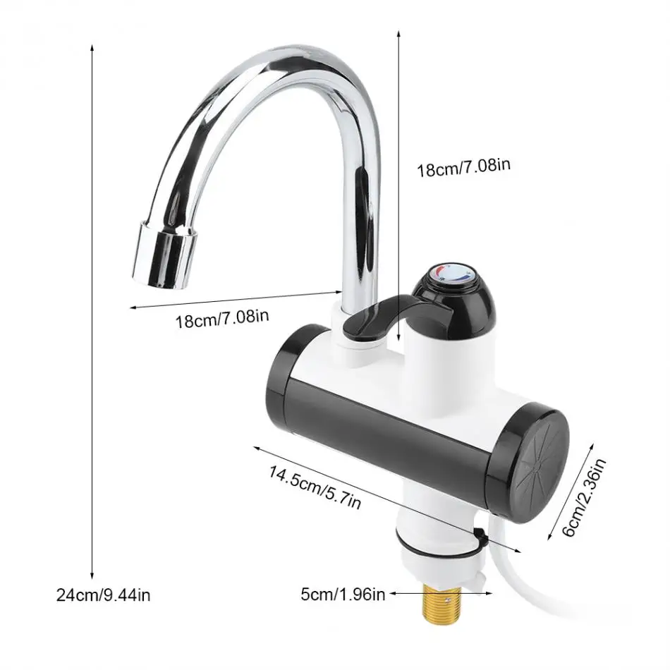 2020 Electric Tankless Hot Water Tap Instant Heater Electric Tankless Hot Water Tap Instant