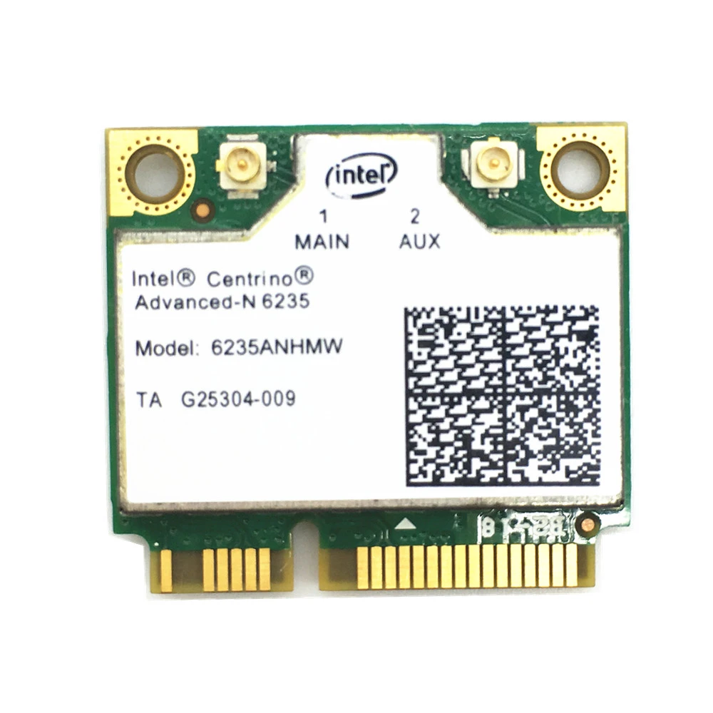 For Intel 6235 6235ANHMW Wlan Fit for Bluetooth 4.0 Half MINI Wireless Card 802.11 a/b/g/n Dual-band 300 Mbps