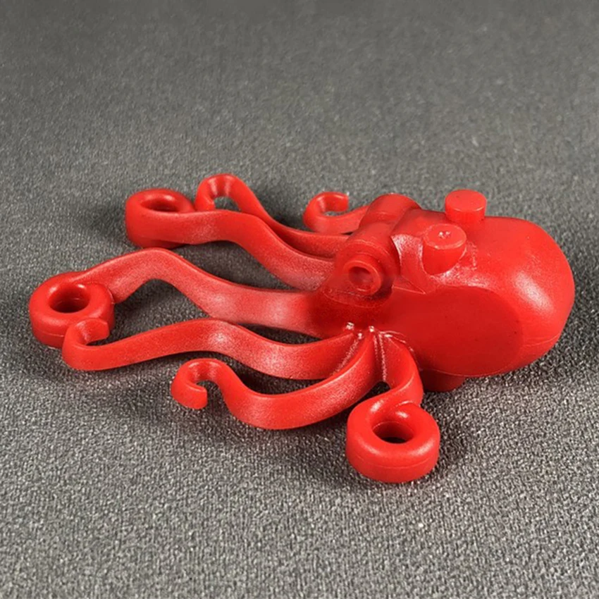 5Pcsset legoingly MOC Octopus Animal Building Blocks Bricks Sets Lot Accessories Model kits DIY Educational Toys for Children (3)