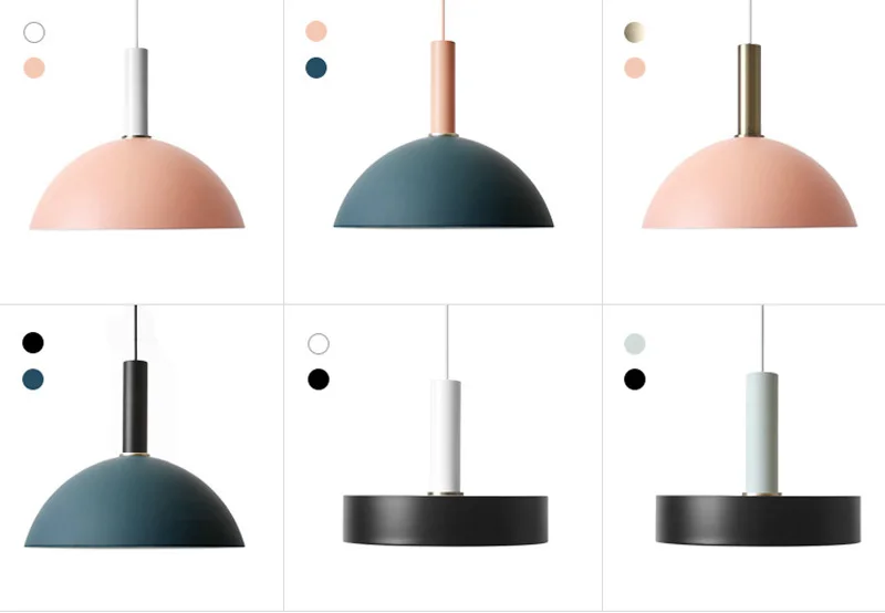 Nordic Simple Pendant Light E27 LED Modern Creative Hanging Lamp DIY Lighting Fixture for Bedroom Living Room Restaurant Bar (3)