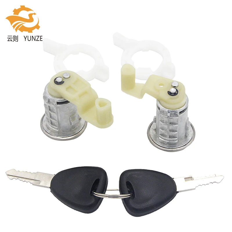 7701472806 DOOR LOCK RIGHT LEFT SIDE WITH 2 KEYS FOR RENAULT MEGANE I