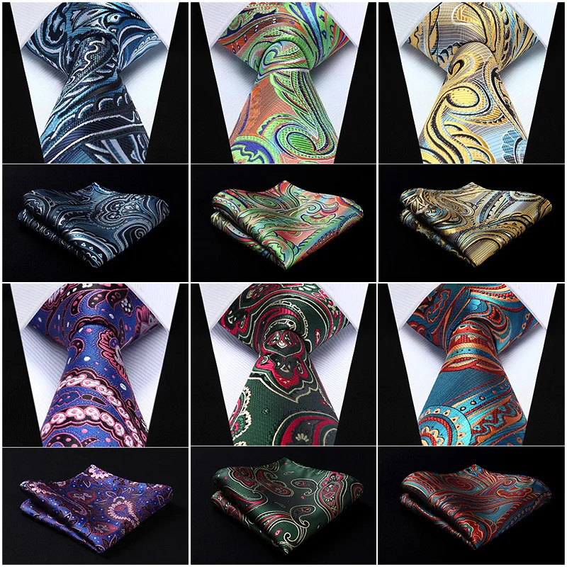 Карманный квадратный классический свадебный Цветочный Пейсли 3 4 &quotШелковый