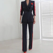 2 piece set women New arrival women high quality temperament fashion wild suit slim pant comfortable thick warm trend plus size