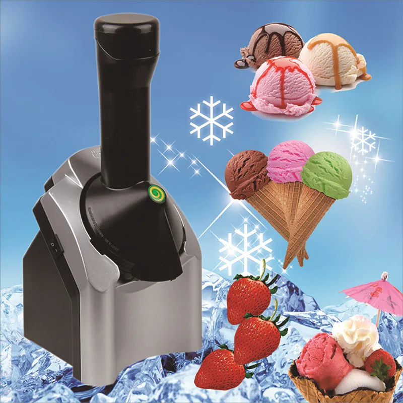  Home Automatic Ice Cream Maker DIY Ice-cream Cone Fresh Fruit Ice-cream For Children Kid 