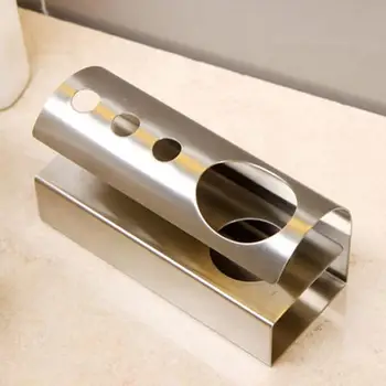 

LumiParty Bathroom Toothbrush Toothpaste Stand Holder Stainless Steel -35