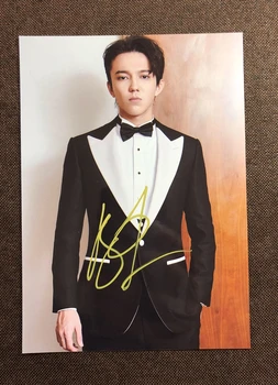 

Dimash Kudaibergen autographed signed photo 5*7 inches authentic freeshipping 69E06
