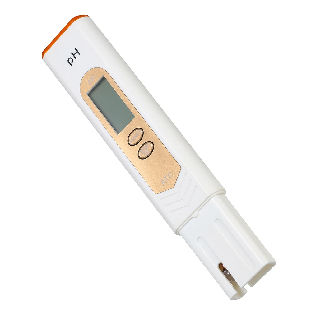 Портативный цифровой жидкокристаллический рН-метр pH& температура тест-ручка автоматическая компенсация температуры Высокая-точность тест качества воды в аквариуме er