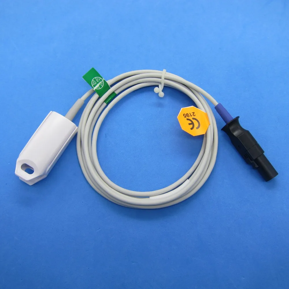 medical adult reusable transducer novametrix finger clip spo2 sensor on