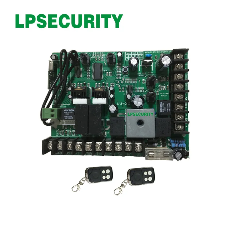 Lpsecurity распашных ворот Мотор печатной Управление Лер плат доска блок 24vdc (пульт