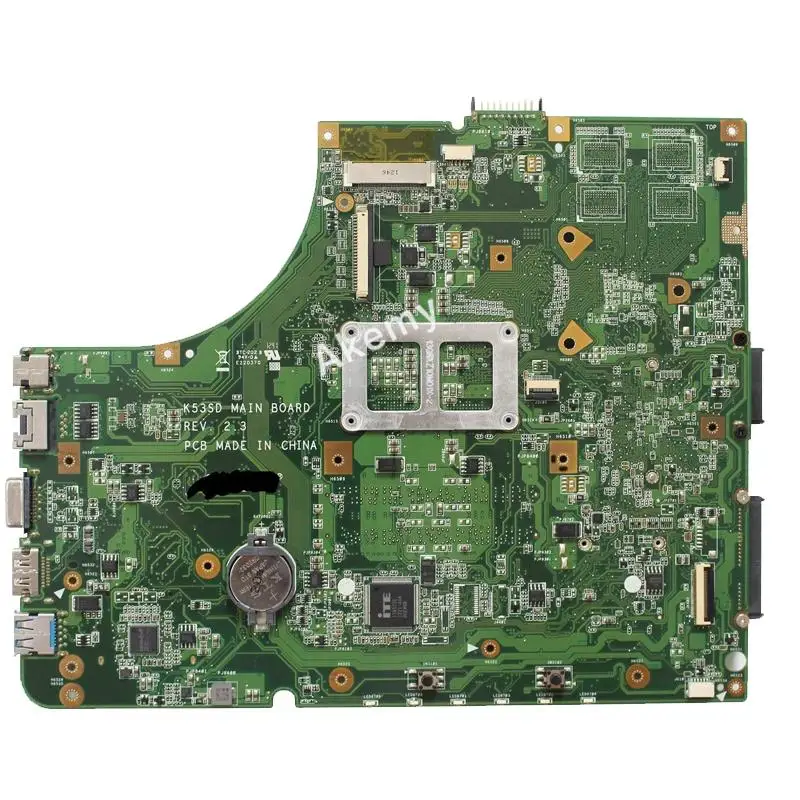 AK K53E материнская плата для ноутбука ASUS K53E K53SD K53 A53E A53S X53S X53E P53 Тесты оригинальная материнская плата GM