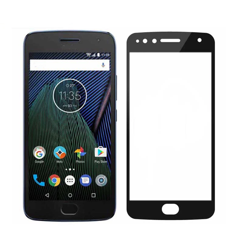 2.5D полное покрытие закаленное стекло для Motorola G5S E4 Защита экрана Moto G4 E5 E6 G8 Plus Z2 Z3