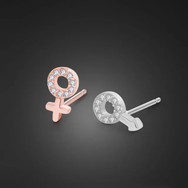 Simple Style 100 Solid 925 Sterling Silver Cross Stud Earrings Simple Style 100 Solid 925 Sterling Silver Cross Stud Earrings Women S Rose Gold