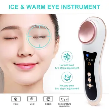 

Face Eye Massager Cleaning Ultrasonido Pore Cleaner - Ion Import/Export Skin Care Tools Visage Blackhead Remover Beauty Device