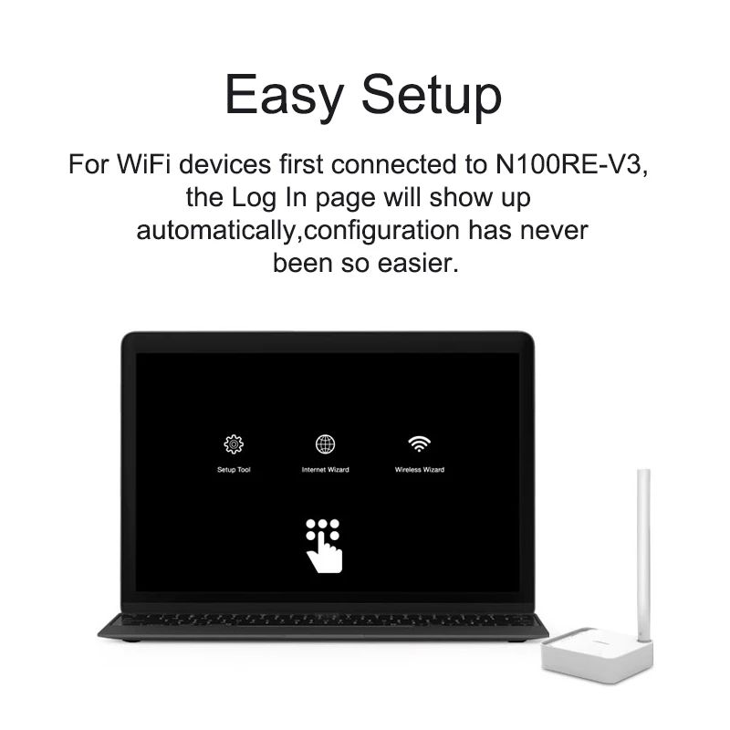 TOTOLINK N100RE 150mbps мини беспроводной WiFi роутер домашний Универсальный Wi Fi