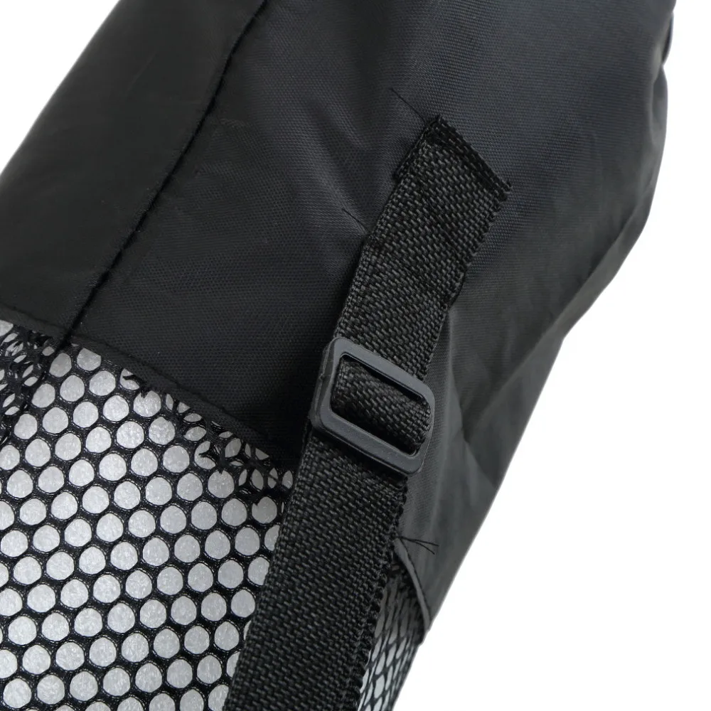mochila Йога спортивные сумки популярная Портативная сумка для Йога-коврика полиэстер нейлоновая сетка черный рюкзак для здоровья красивые виды спорта