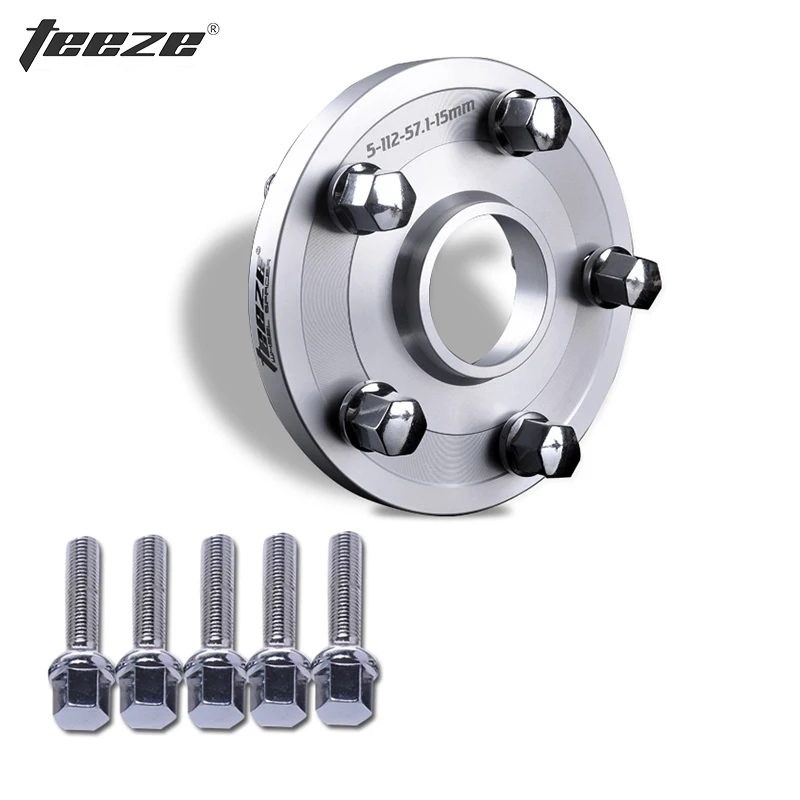 TEEZE (1 шт.) Аксессуары для колес 7075 T6 разделители из алюминиевого сплава 5x108 CB 65 1 RCZ