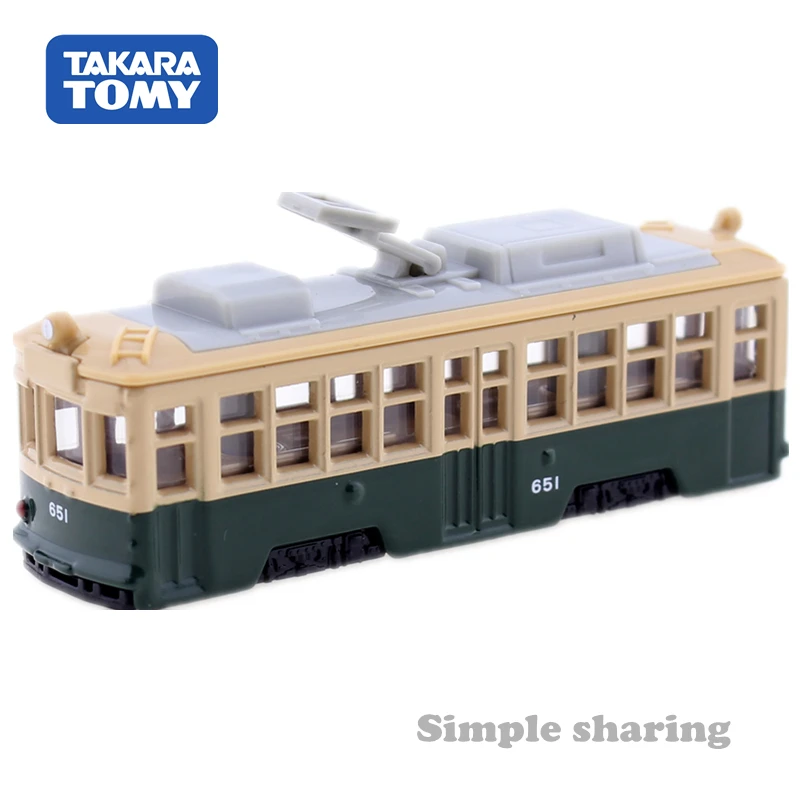 TAKARA TOMY TOMICA № 66 Хиросима электрическая железная дорога 650 модель комплект 1: 162 литья под давлением трамвай с забавным магическим детские игрушки для детей