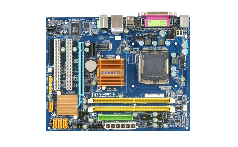 Gigabyte GA-G31M-ES2L original motherboard DDR2 LGA 775 G31M-ES2L Desktop motherboard Solid-state integrate board Free shipping asus original motherboard g31m s2l g31 ddr2 lga 775 motherboard